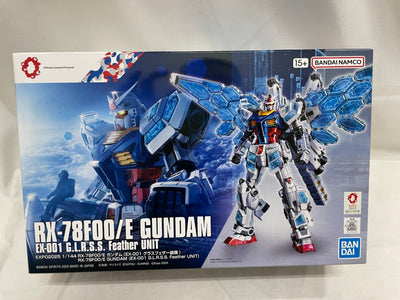 【中古】【未組立】1/144 EXPO2025 RX-78F00/E ガンダム (EX-001 グラスフェザー装備) 「GUNDAM ...