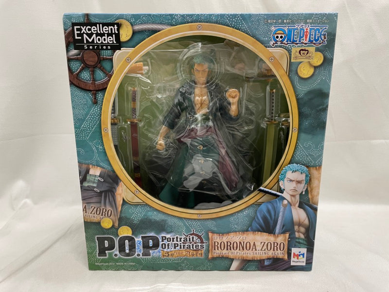 【中古】【未開封】ロロノア・ゾロ 「ワンピース」 エクセレントモデル Portrait.Of.Pirates ワンピース”Sailing Again”＜フィギュア＞（代引き不可）6546