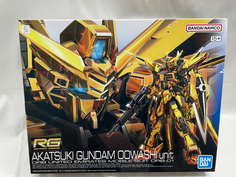 未組立 アカツキガンダム RG 中古】【未組立】1/144 RG ORB-01 アカツキガンダム(オオワシ