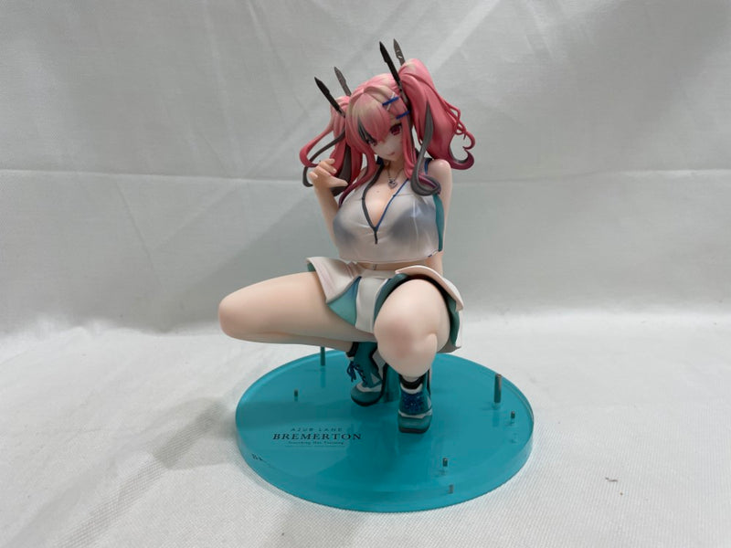 【中古】【開封品】ブレマートン 熱々トレーニング 「アズールレーン」 1/7 塗装済み完成品＜フィギュア＞（代引き不可）6546