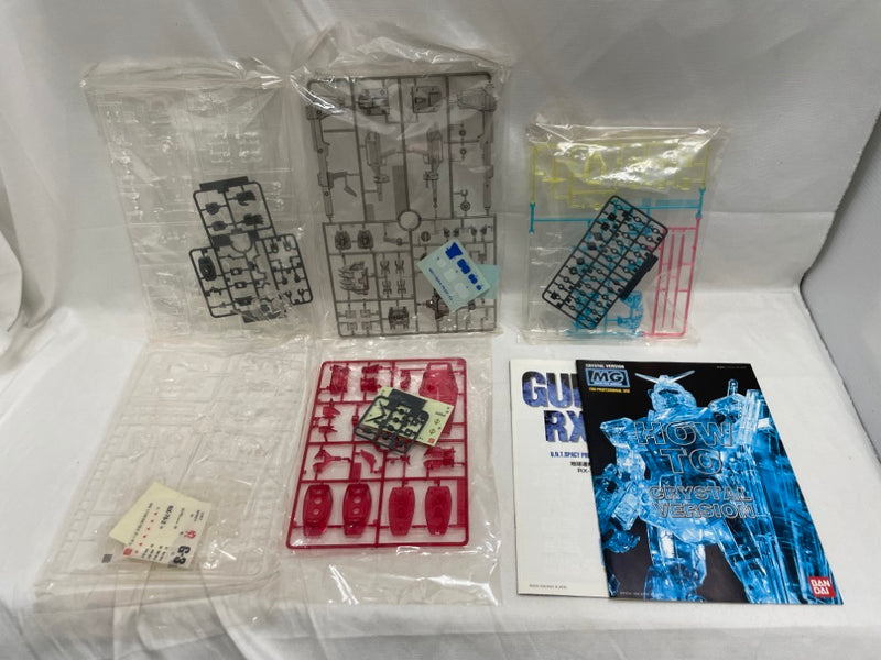 【中古】【未組立】1/100 MG RX-78-2 ガンダム クリスタルバージョン 「機動戦士ガンダム」 [0055147]＜プラモデル＞（代引き不可）6546
