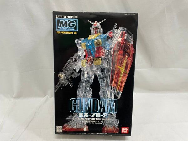 【中古】【未組立】1/100 MG RX-78-2 ガンダム クリスタルバージョン 「機動戦士ガンダム」 [0055147]＜プラモデル＞（代引き不可）6546