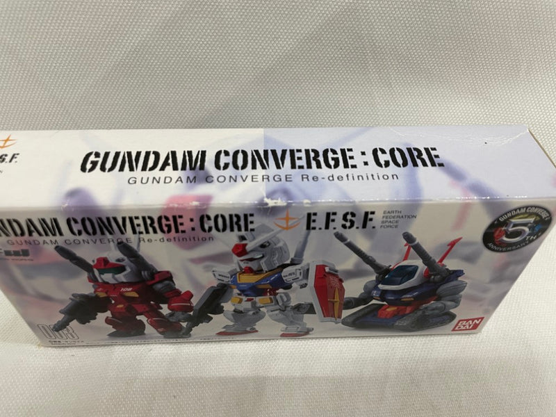 【中古】【未開封】FW GUNDAM CONVERGE：CORE 連邦軍3体セット＜フィギュア＞（代引き不可）6546