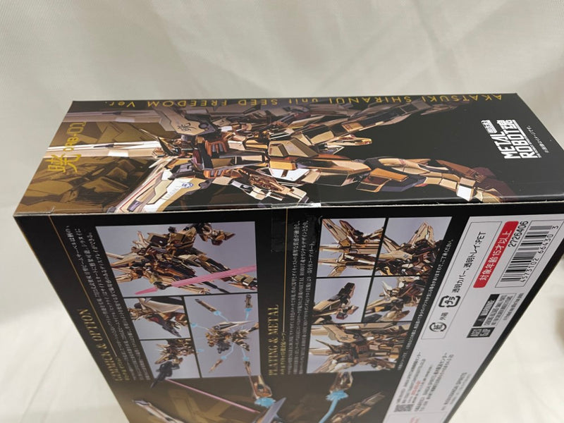 【中古】【未開封】METAL ROBOT魂 ＜SIDE MS＞ アカツキ(シラヌイ装備) SEED FREEDOM Ver. 「機動戦士ガンダムSEED FREEDOM」＜フィギュア＞（代引き不可）6546