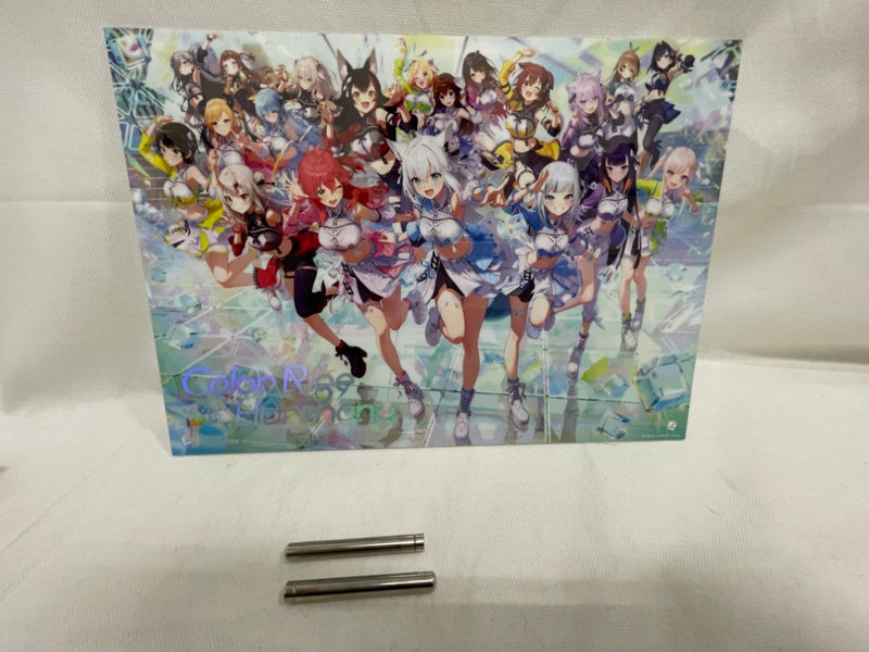 【中古】【開封品】STAGE3 キービジュアルアクリルパネル 「 ホロライブ 6th fes. Color Rise Harmony」＜コレクターズアイテム＞（代引き不可）6546