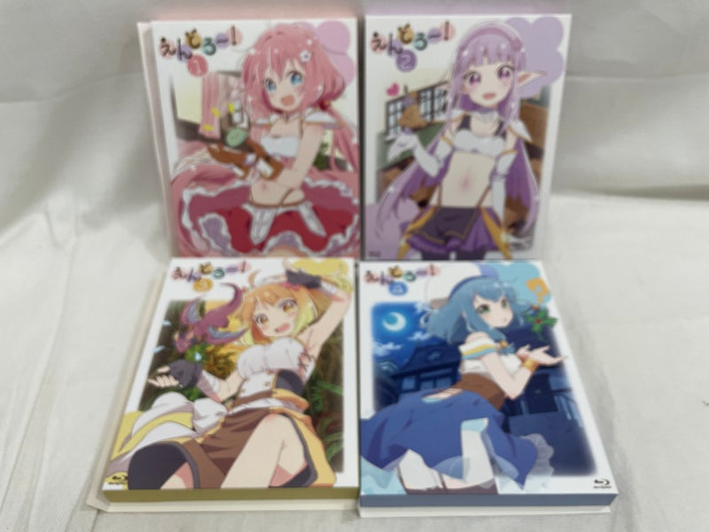 【中古】【開封品】【美品】「えんどろ〜!」 全4巻セット＜Blu-ray＞（代引き不可）6546