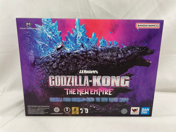 【中古】【開封品】S.H.MonsterArts GODZILLA FROM GODZILLA x KONG： THE NEW EMPIRE (2024)「ゴジラ×コング 新たなる帝国」＜フィギュア＞（代引き不可）6546