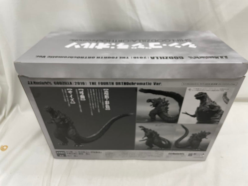 【中古】【開封品】S.H.MonsterArts シン・ゴジラ：オルソ ゴジラ (2016) 第4形態 オルソクロマチックVer. ＜フィギュア＞（代引き不可）6546