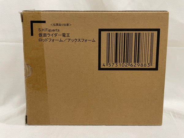 【中古】【開封品】S.H.Figuarts(真骨彫製法) 仮面ライダー電王 ロッドフォーム/アックスフォーム 「仮面ライダー電王」＜フィギュア＞（代引き不可）6546