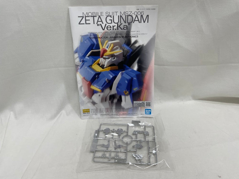 【中古】【未組立】1/100 MG MSZ-006 ゼータガンダム Ver.Ka 「機動戦士Zガンダム」 [5064015]＜プラモデル＞（代引き不可）6546