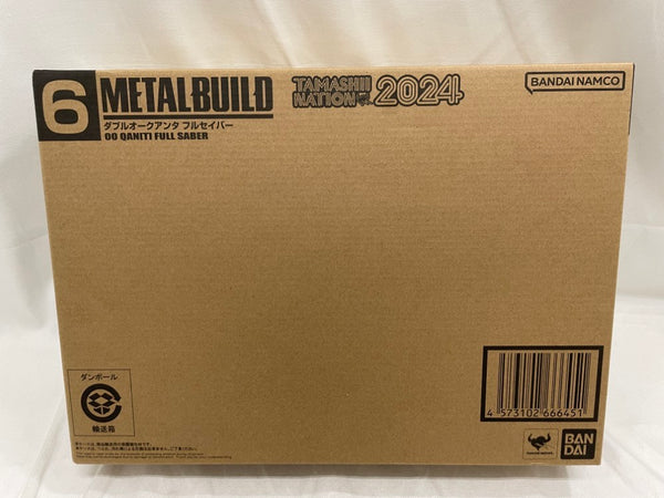 【中古】【輸送箱未開封】METAL BUILD ダブルオークアンタ フルセイバー 「機動戦士ガンダム00V戦記」 TAMASHII NATION 2024＜フィギュア＞（代引き不可）6546