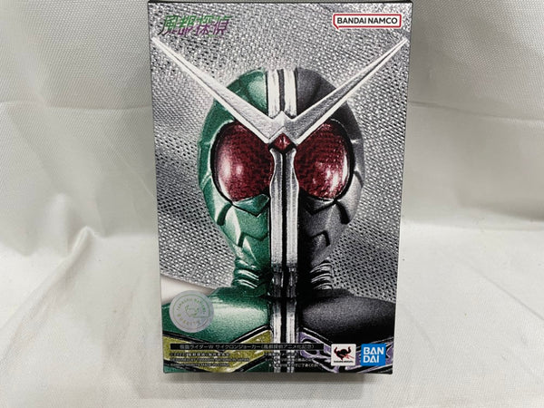【中古】【開封品】S.H.Figuarts(真骨彫製法) 仮面ライダーW サイクロンジョーカー 風都探偵アニメ化記念 「仮面ライダーW」＜フィギュア＞（代引き不可）6546