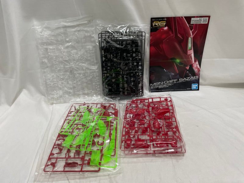 【中古】【未組立】1/144 RG MSN-04FF サザビー 「機動戦士ガンダム 逆襲のシャア」 GUNDAM SIDE-F限定 [5065386]＜プラモデル＞（代引き不可）6546
