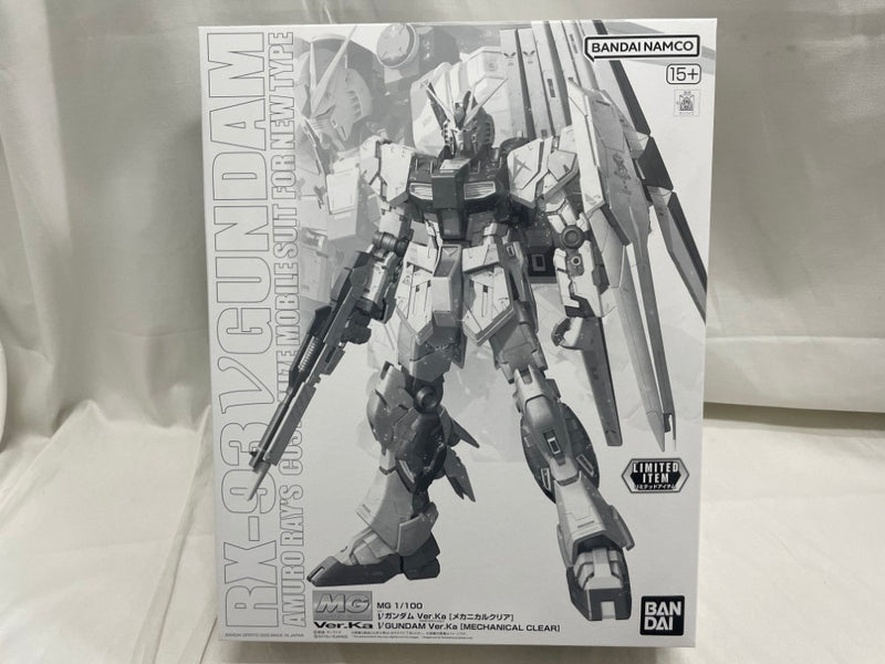 【中古】【未組立】MG 1/100 νガンダム Ver.Ka[メカニカルクリア]「機動戦士ガンダム 逆襲のシャア」 イベント限定 [5068540]＜プラモデル＞（代引き不可）6546