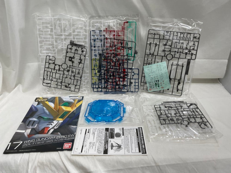 【中古】【未組立】1/144 RG XXXG-00W0 ウイングガンダムゼロ EW クリアカラー 「新機動戦記ガンダムW Endless Waltz」＜プラモデル＞（代引き不可）6546