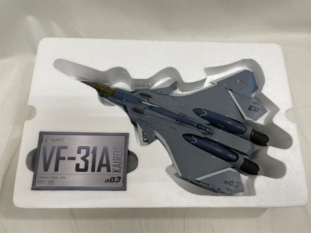中古】【開封品】DX超合金 「マクロスΔ」VF-31A カイロス(一般機