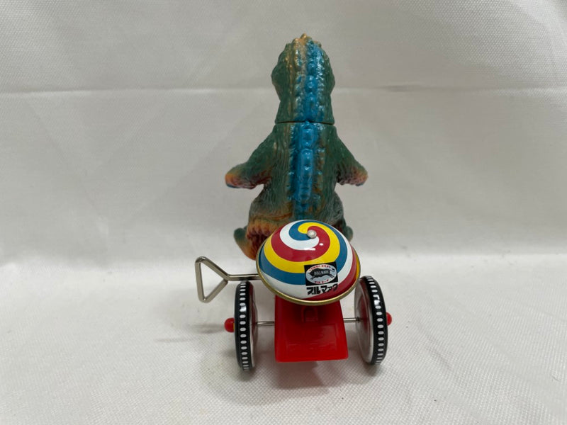【中古】【開封品】ゴジラ三輪車(黄土色) 「ゴジラ」 M1号三輪車シリーズ ソフビ＜フィギュア＞（代引き不可）6546