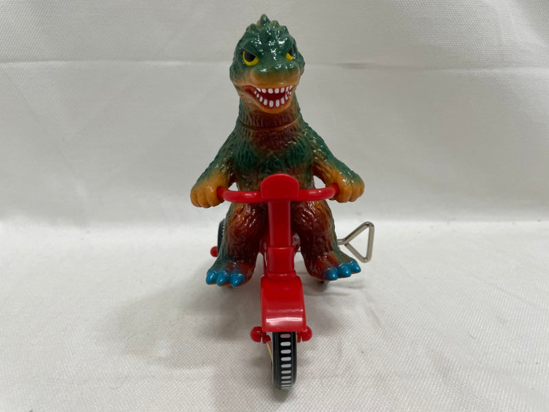 【中古】【開封品】ゴジラ三輪車(黄土色) 「ゴジラ」 M1号三輪車シリーズ ソフビ＜フィギュア＞（代引き不可）6546