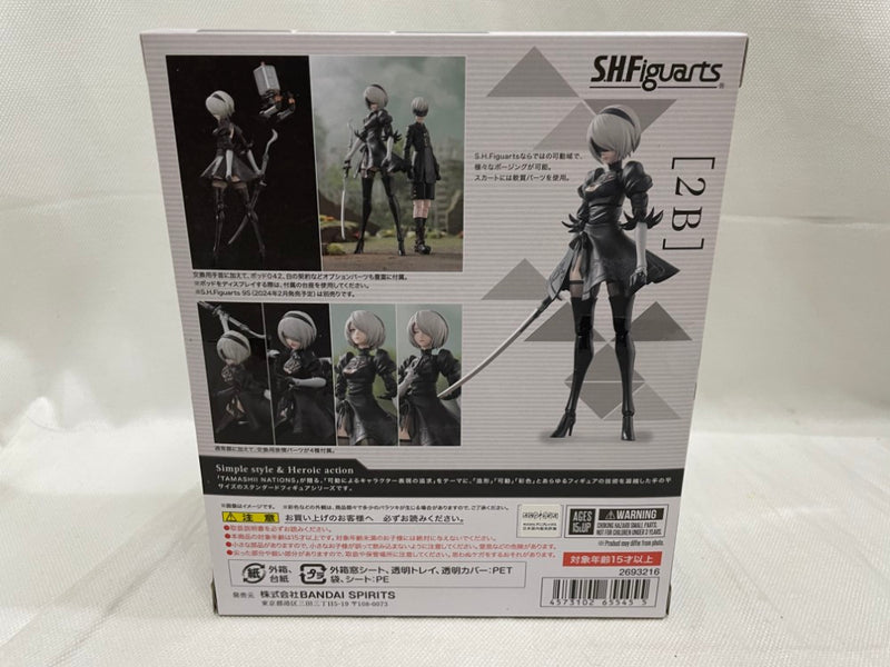 【中古】【未開封】S.H.Figuarts 2B 「NieR：Automata(ニーア オートマタ)」＜フィギュア＞（代引き不可）6546