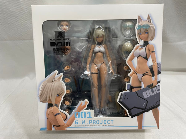 【中古】【開封品】【WOLF】001 水着素体・武装セット 「G.N.Project」 1/12 アクションフィギュア＜フィギュア＞（代引き不可）6546