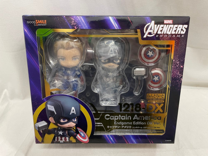 【中古】【未開封】ねんどろいど キャプテン・アメリカ エンドゲーム・エディション DX Ver. 「アベンジャーズ/エンドゲーム」＜フィギュア＞（代引き不可）6546