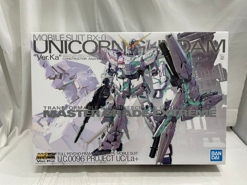 【中古】【未組立】1/100 MGEX RX-0 ユニコーンガンダム Ver.Ka 「機動戦士ガンダムUC」 [5060277]＜プラモデル＞（代引き不可）6546