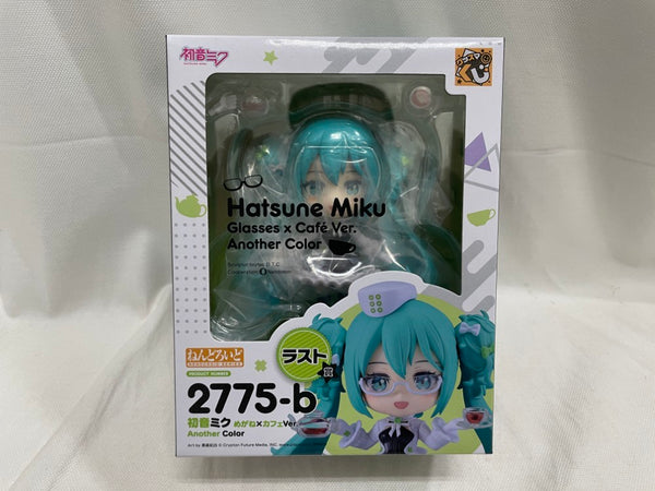 【中古】【未開封】ねんどろいど 初音ミク めがね×カフェVer. Another Color グッスマくじ 初音ミク 2025 Autumn ラスト賞＜フィギュア＞（代引き不可）6546