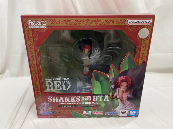 【中古】【未開封】フィギュアーツZERO[超激戦]シャンクス＆ウタ -ONE PIECE FILM RED Ver.- 「ワンピース FILM RED」＜フィギュア＞（代引き不可）6546
