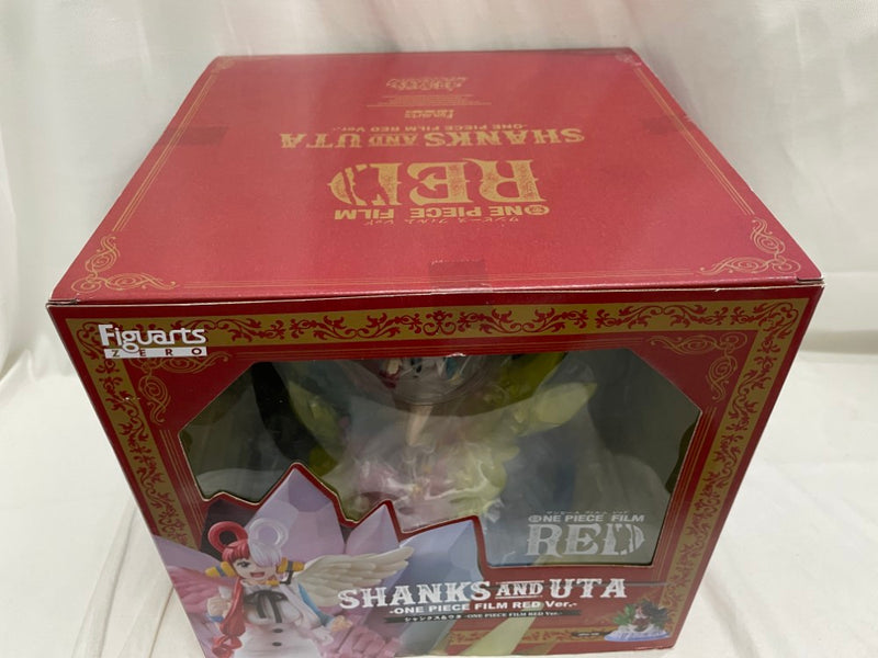 【中古】【未開封】フィギュアーツZERO[超激戦]シャンクス＆ウタ -ONE PIECE FILM RED Ver.- 「ワンピース FILM RED」＜フィギュア＞（代引き不可）6546