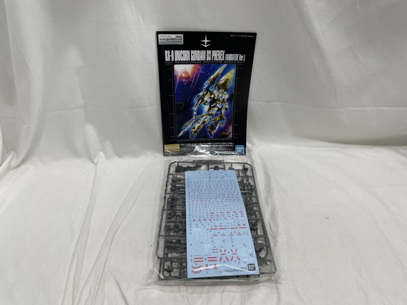 【中古】【未組立】1/100 MG RX-0 ユニコーンガンダム3号機 フェネクス(ナラティブver.) 「機動戦士ガンダムNT」 [5055509]＜プラモデル＞（代引き不可）6546