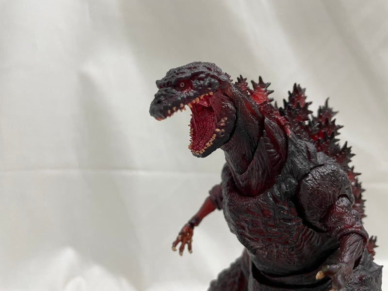 【中古】【開封品】S.H.MonsterArts ゴジラ (2016) 第4形態 夜間戦闘Ver. 「シン・ゴジラ」＜フィギュア＞（代引き不可）6546