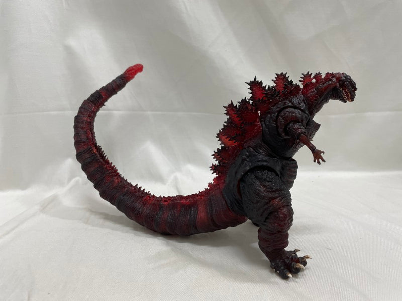 【中古】【開封品】S.H.MonsterArts ゴジラ (2016) 第4形態 夜間戦闘Ver. 「シン・ゴジラ」＜フィギュア＞（代引き不可）6546