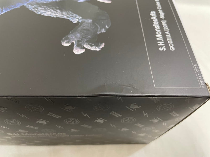 【中古】【開封品】S.H.MonsterArts ゴジラ(2019) -Night Color Edition- 「ゴジラ キング・オブ・モンスターズ」＜フィギュア＞（代引き不可）6546