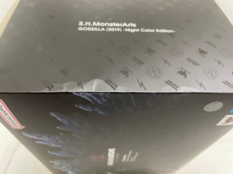 【中古】【開封品】S.H.MonsterArts ゴジラ(2019) -Night Color Edition- 「ゴジラ キング・オブ・モンスターズ」＜フィギュア＞（代引き不可）6546