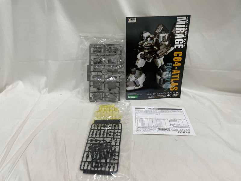【中古】【未組立】1/72 ミラージュ C04-ATLAS フォックス・アイVer.「アーマード・コア」＜プラモデル＞（代引き不可）6546