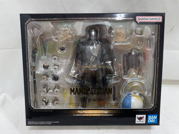 【中古】【開封品】S.H.Figuarts マンダロリアン＆グローグー(STAR WARS：The Mandalorian)＜フィギュア＞（代引き不可）6546