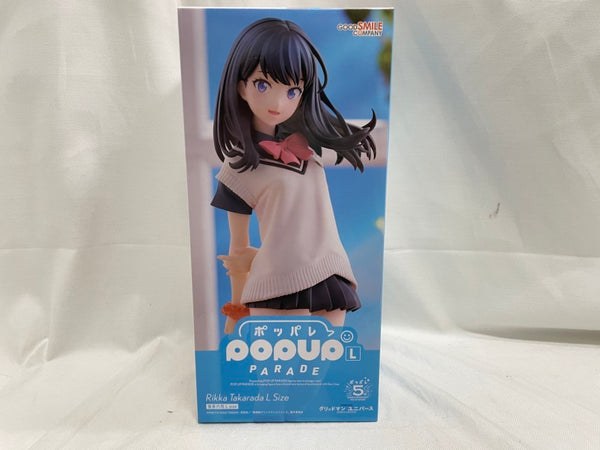 【中古】【開封品】POP UP PARADE 宝多六花 L size 「劇場版 グリッドマン ユニバース」 プラスチック製塗装済み完成品＜フィギュア＞（代引き不可）6546
