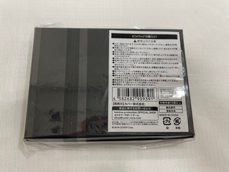 【中古】【未開封】常闇トワ ピンバッジ(5種入り) 「バーチャルYouTuber ホロライブ 常闇トワ 100万人記念」＜コレクターズアイテム＞（代引き不可）6546
