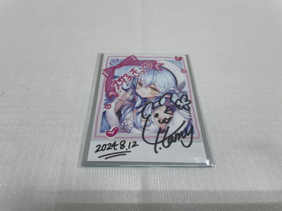 【中古】【未開封】雪花ラミィ 活動4周年記念フルセット 購入特典「直筆サイン チェキ風ブロマイドカード」＜コレクターズアイテム＞（代引...