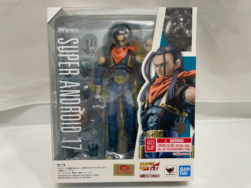 【中古】【未開封】S.H.Figuarts 超17号 「ドラゴンボールGT」 魂ウェブ商店限定＜フィギュア＞（代引き不可）6546