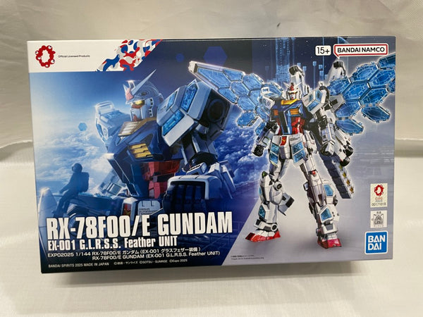 【中古】【未組立】1/144 EXPO2025 RX-78F00/E ガンダム (EX-001 グラスフェザー装備) 「GUNDAM NEXT FUTURE PAVILION」＜プラモデル＞（代引き不可）6546