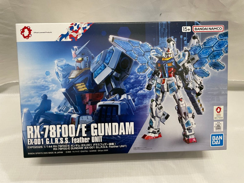 【中古】【未組立】1/144 EXPO2025 RX-78F00/E ガンダム (EX-001 グラスフェザー装備) 「GUNDAM NEXT FUTURE PAVILION」＜プラモデル＞（代引き不可）6546