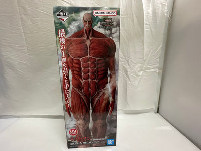 【中古】【未開封】超大型巨人 「一番くじ 進撃の巨人 〜獣の巨人は俺が仕留める〜」 MEGAIMPACT ラストワン賞＜フィギュア＞（...