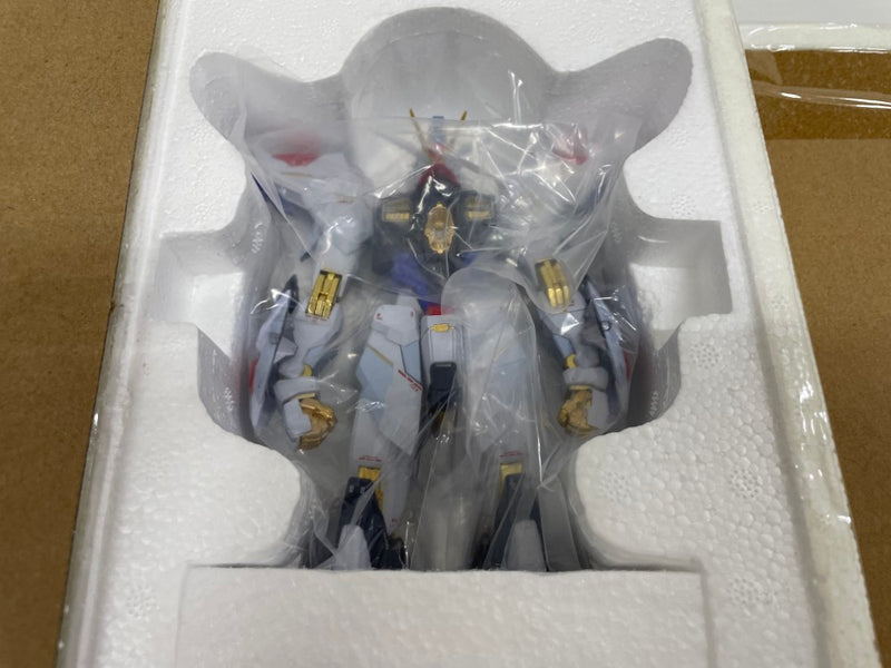 【中古】【開封品】METAL BUILD ストライクフリーダムガンダム SOUL BLUE Ver. 「機動戦士ガンダムSEED DESTINY」＜フィギュア＞（代引き不可）6546