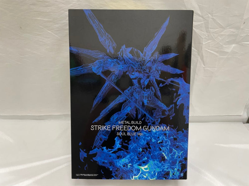 【中古】【開封品】METAL BUILD ストライクフリーダムガンダム SOUL BLUE Ver. 「機動戦士ガンダムSEED DESTINY」＜フィギュア＞（代引き不可）6546