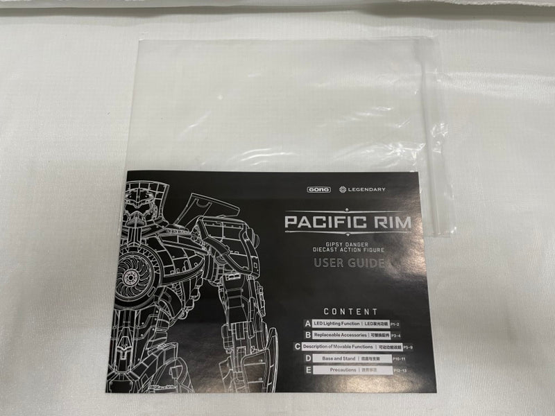 【中古】【開封品】Pacific Rim - Gipsy Danger Diecast Action Figure 「パシフィック・リム」ジプシー・デンジャー＜フィギュア＞（代引き不可）6546