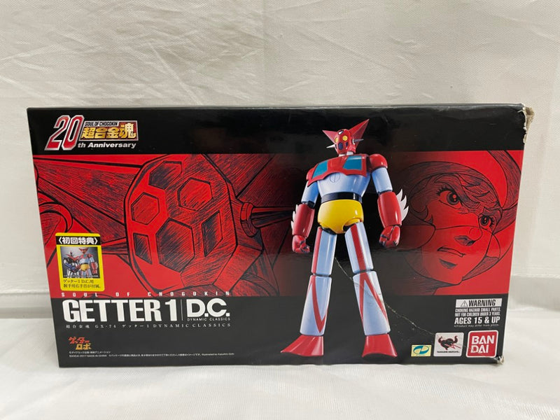【中古】【開封品】超合金魂 GX-74 ゲッター1 D.C. 「ゲッターロボ」＜フィギュア＞（代引き不可）6546