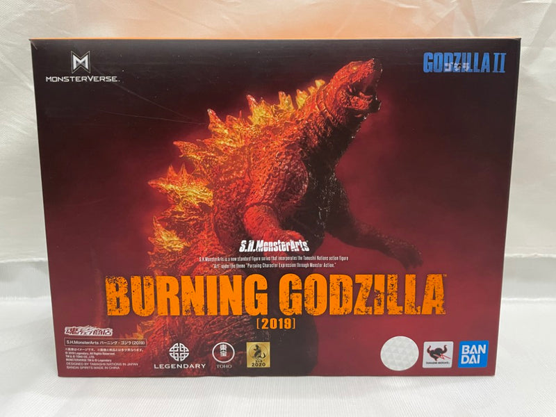 【中古】【開封品】S.H.MonsterArts バーニング・ゴジラ(2019) 「ゴジラ　キング・オブ・モンスターズ」 魂ウェブ商店限定＜フィギュア＞（代引き不可）6546