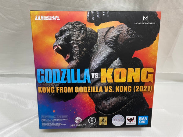 【中古】【開封品】S.H.MonsterArts KONG FROM GODZILLA VS. KONG(2021) 「ゴジラvsコング」＜フィギュア＞（代引き不可）6546