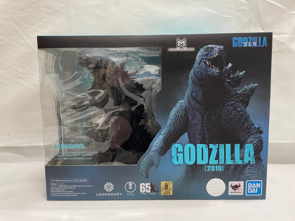 【中古】【開封品】S.H.MonsterArts ゴジラ(2019) 「ゴジラ キング・オブ・モンスターズ」＜フィギュア＞（代引き不可）6546